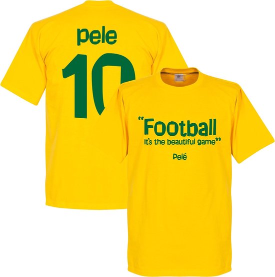 Pele 10 Football It's the Beautiful Game T-shirt - L