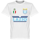 Lazio Roma Team T-Shirt - Wit - M