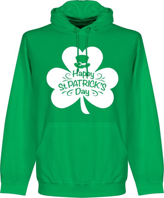 St. Patricks Day Hoodie - Groen - XXL