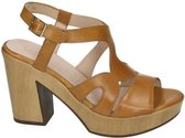 Wonders -Dames -  cognac/caramel - sandalen - maat 40