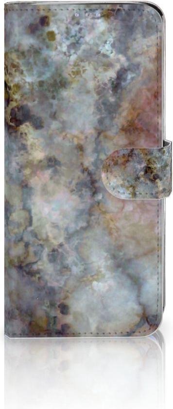 Coque Samsung Galaxy S20 Ultra Etui Housse pour Marbre Gris