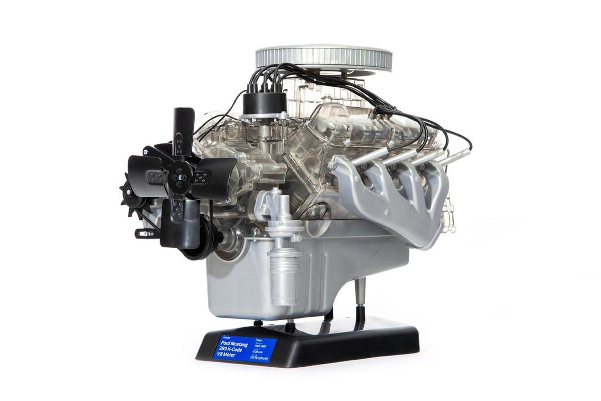 Franzis 67500 Modelbouwpakket Ford Mustang V8 Model Engine Kit