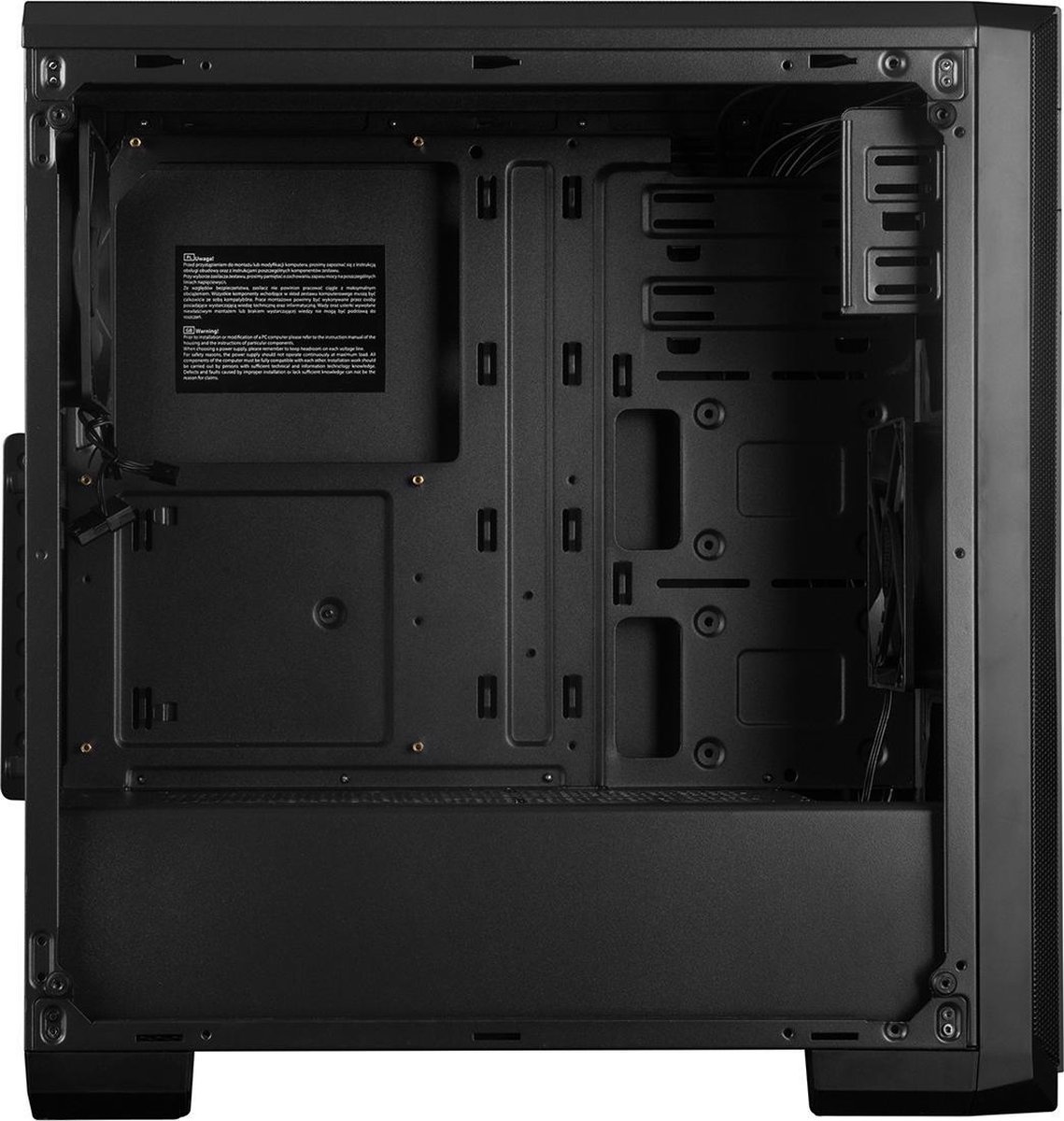 Modecom OBERON PRO LE Midi Tower Zwart