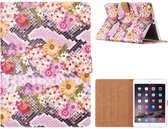iPad Air Margrietjes Design Booktype Kunstleer Hoesje Met Pasjesruimte