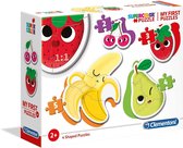 MY FIRST PUZZLES 2-3-4-5 FRUITS