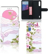 Xiaomi Mi 9 Lite Telefoonhoesje met Pasjes Bird Standing