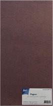Joy!Crafts Karton linnen - 15x30cm - 20stuks - Donker bruin