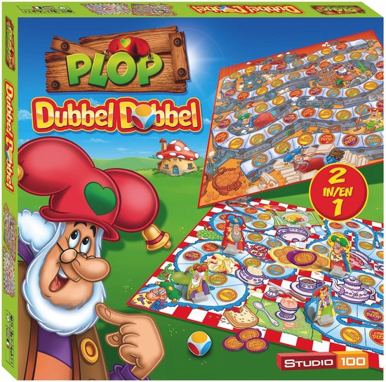 Kabouter Plop dobbelspel - Dobbel - 2 in 1 spel | Games | bol.com