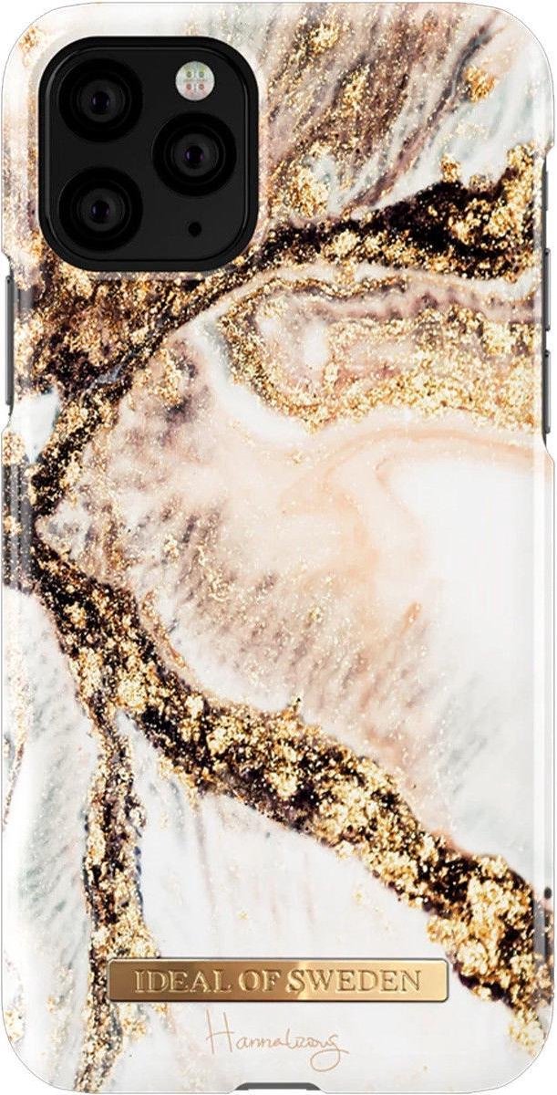 De kerk Westers walvis iDeal of Sweden Fashion Apple iPhone 11 Pro Hoesje Golden Swirl | bol.com