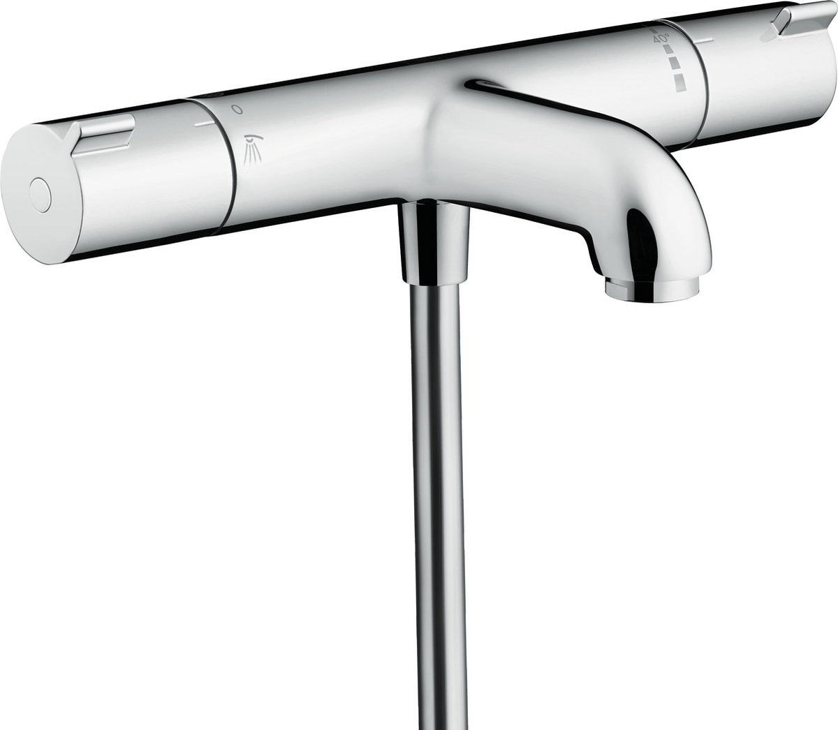 hansgrohe hansgrohe Ecostat 1001 CL opbouw badthermostaat chroom chroom |  bol.com