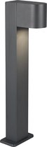 LED Tuinverlichting - Vloerlamp - Trion Royina - Staand - GU10 Fitting - Spatwaterdicht IP44 - Rond - Mat Antraciet - Aluminium