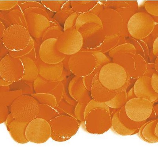 Confettis orange de luxe 5 kilos - Confettis de fête - Décorations