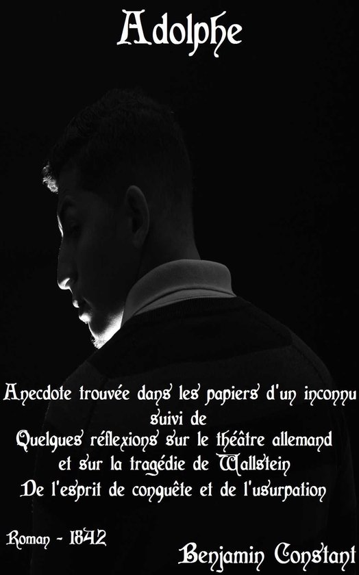 Oeuvres de Benjamin Constant - Adolphe - cover