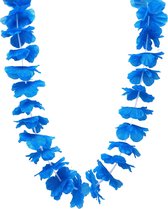BOSEN - Blauwe hawiaanse krans - Accessoires > Sieraden