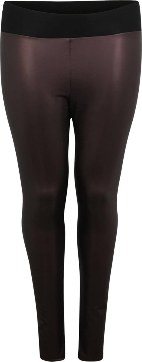 Urban Classics Faux Leather Legging 5XL Rood
