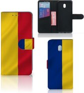 Portefeuille Xiaomi Redmi 8A Flip Case pour Drapeau Roumain