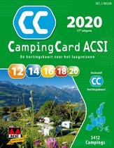 ACSI Campinggids  -   CampingCard ACSI 2020 Nederlandstalig - set 2 delen