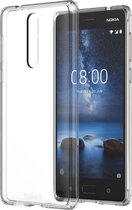 Nokia 8 Transparant Siliconen Gel TPU / Back Cover / Hoesje