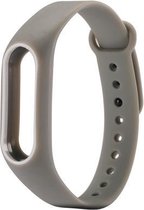 Xiaomi Mi Band 2 Siliconen bandje |Grijs / Grey|Premium kwaliteit| One Size |TrendParts