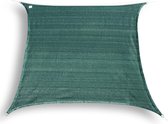 hanSe® Schaduwdoek Vierkant Waterdoorlatend 4x4 m - zonnedoek - Groen