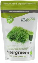 Biotona Superfoods Supergreens 100% Raw Powder Poeder 200gr