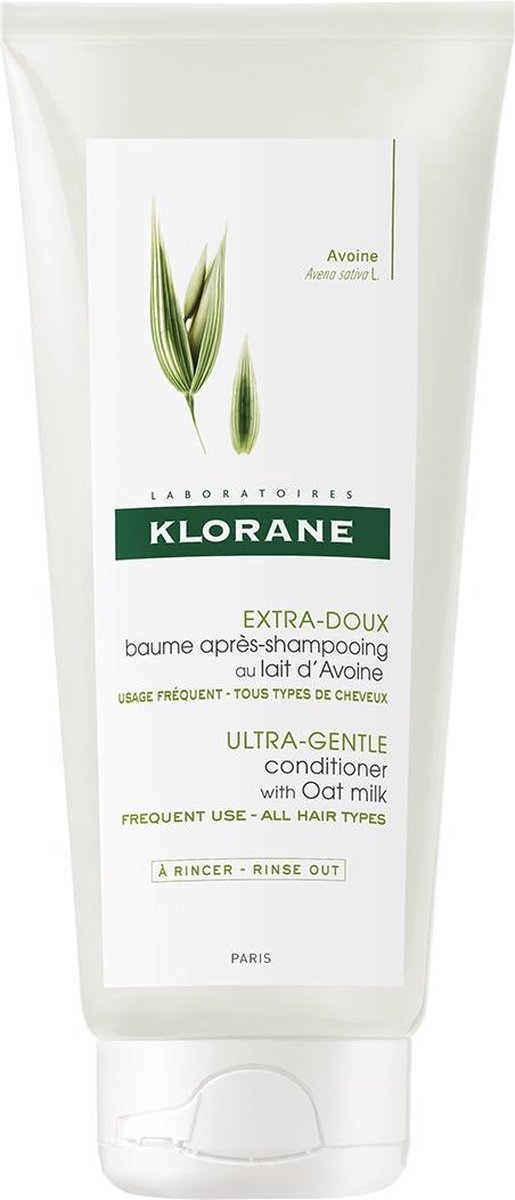 Klorane Haar Avoine Avoine/havermelk Conditioner Alle Haartypen 200ml