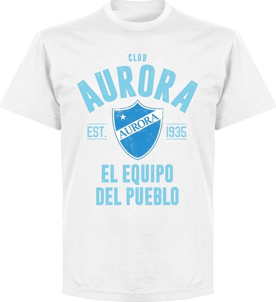 Club Aurora Established T-Shirt - Wit - L