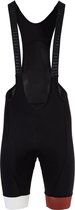 AGU Bibshort SIX6 Heren - Met Bretels - Zwart/Bruin - S