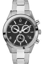Timex Torrington Chrono TW2R91000 Horloge - Staal - Zilverkleurig - Ø 40 mm