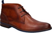 Van Lier Heren Veterschoenen - Cognac - Maat 41