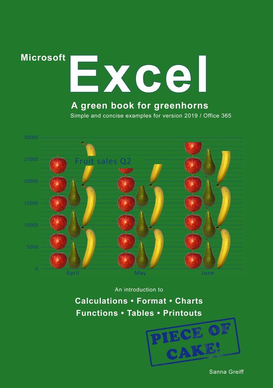 Excel - A green book for greenhorns - cover