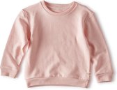 Little Label - sweater - light pink - maat: 158/164 - bio-katoen