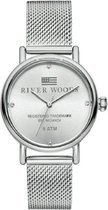 River Woods RW340036 Montre Arkansas Femmes - Argent - Acier inoxydable 34 mm