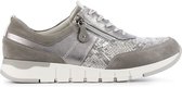 Waldlaufer Vrouwen Leren Python Lage sneakers / Damesschoenen  908009 - Grijs - Maat 38