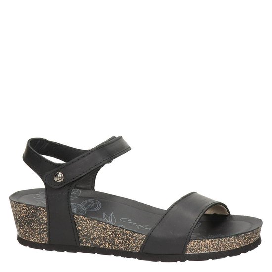 Panama Jack Dames Sandalen - Zwart - Maat 37 | bol.com