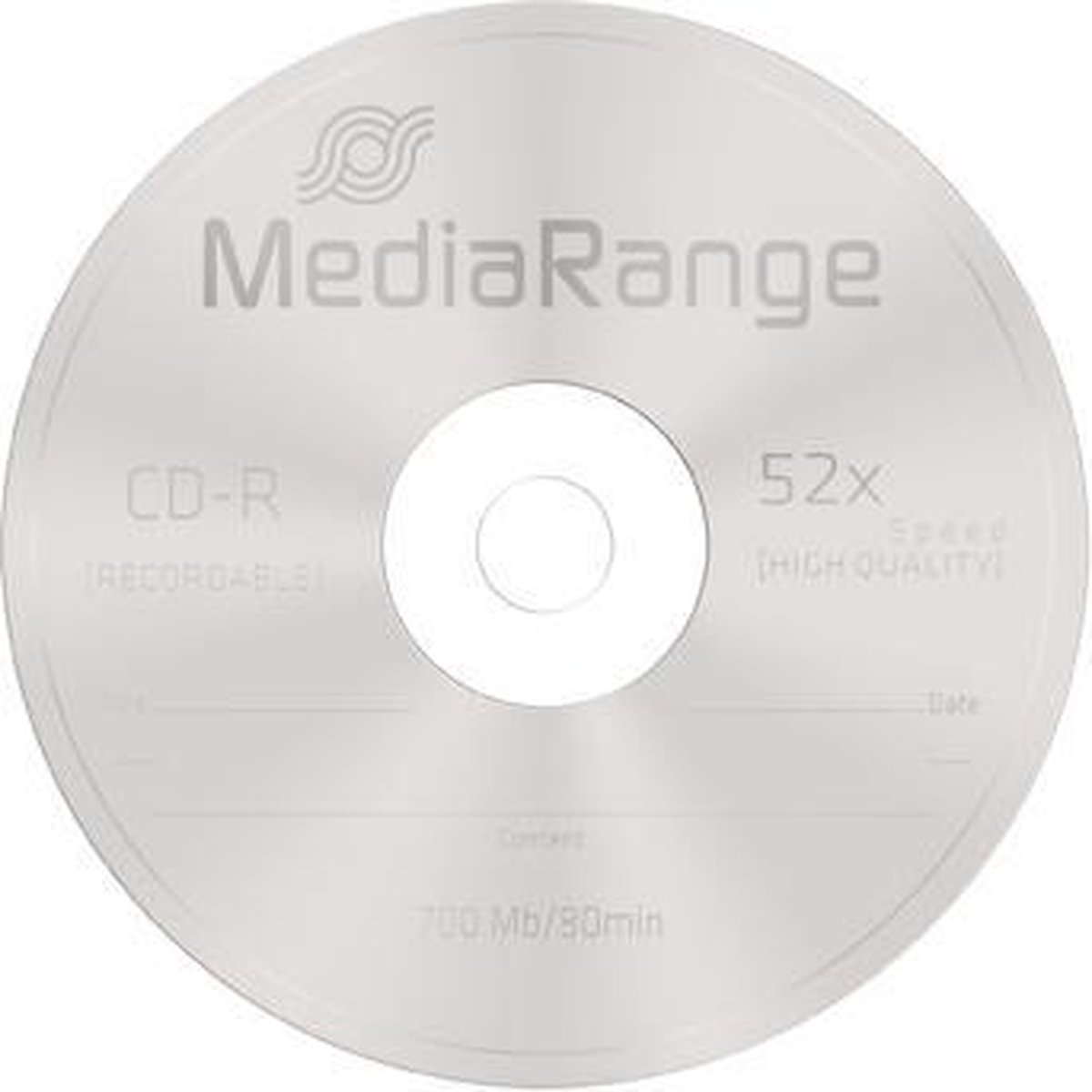 MediaRange - MediaRange MR201 schrijfbare CD