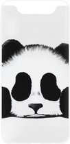 ADEL Siliconen Back Cover Softcase Hoesje Geschikt voor Samsung Galaxy A80/ A90 - Panda