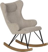 Quax Kinder-schommelstoel - Rocking Kids Chair De Luxe - Sand Grey