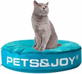 Sit&joy - Katten Bed - Aquablauw