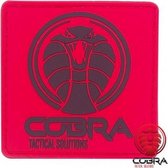 COBRA promotional 3D PVC patch embleem met velcro