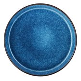 BITZ Gastro Bord Dia. 27 x 2,5 cm Zwart/Donkerblauw