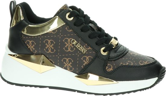 Guess I-Tallyn Dames sneakers - Black/Brown - Maat 36 | bol.com