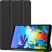 LG G Pad 5 10.1 hoes - Tri-Fold Book Case - Zwart