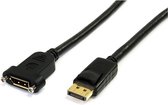 StarTech.com 20-pins DisplayPort verlengkabel voor paneelmontage m/v 91 cm