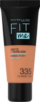 Maybelline Fit Me Matte & Poreless Foundation - 335 Classic Tan