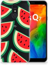 LG Q7 Siliconen Case Watermelons