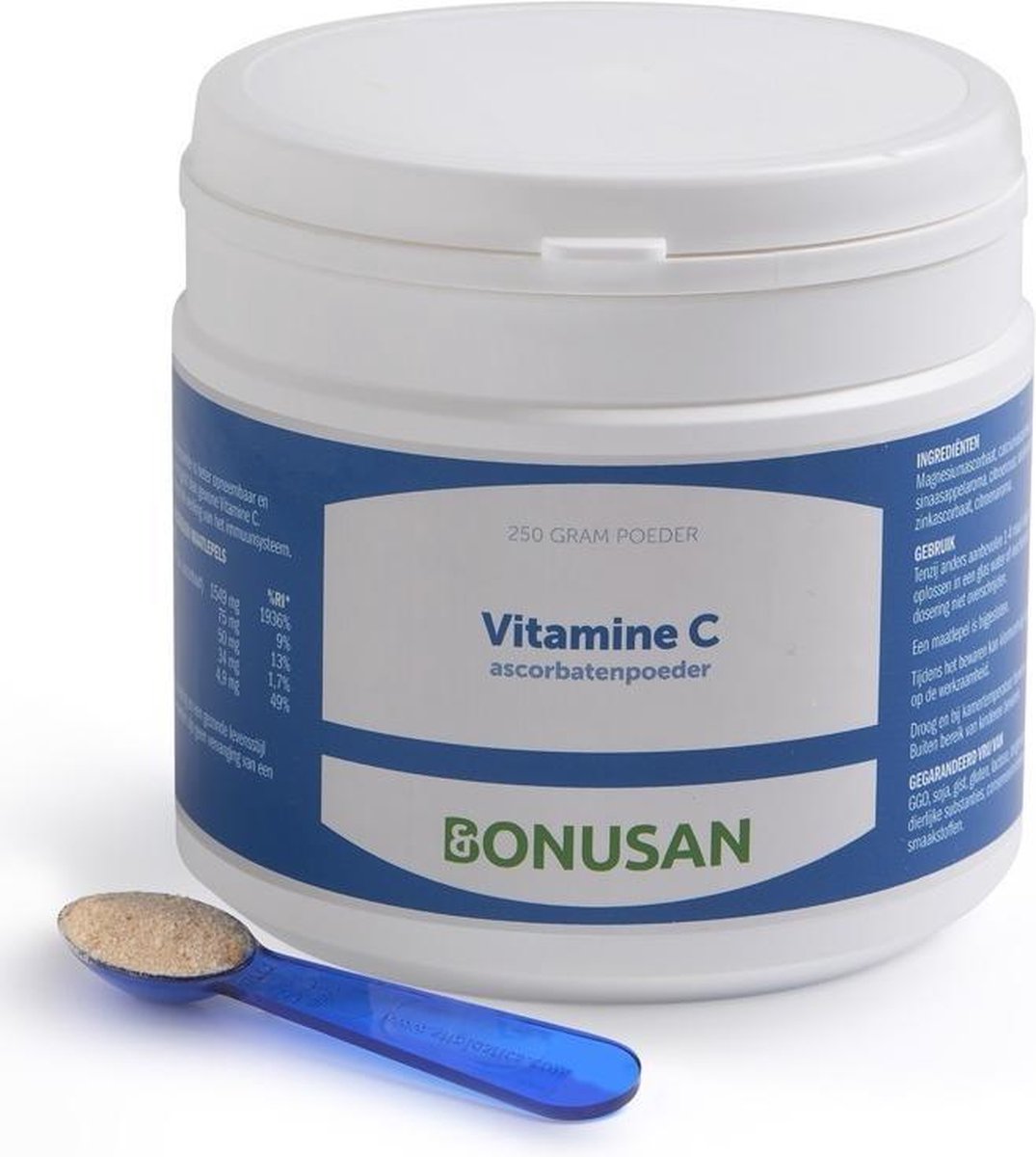 Bonusan Vitamine C Ascorbaten - 250 gr - Poeder - Vitaminen