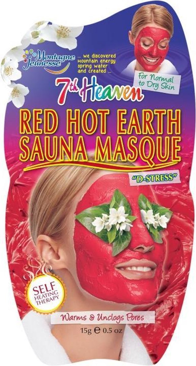 Montagne Jeunesse Red Hot Earth Sauna Gezichtsmasker