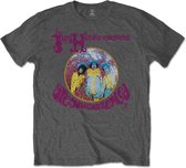 Jimi Hendrix Heren Tshirt -XL- Are You Experienced Grijs