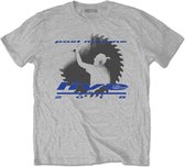 Post Malone Heren Tshirt -M- Live Saw Grijs